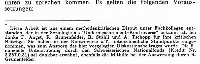 Regressionsanalyse Richard Gruenenfelder